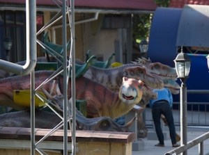 Jurassic Park meets Kok Tobe.