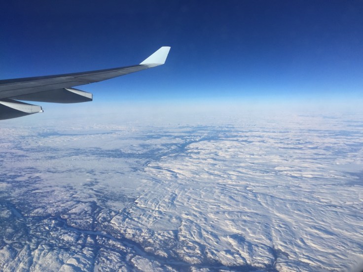 Icy beauty. Apparently people live in New Foundland.