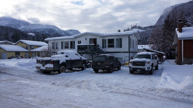 This is our home in the next free months - in Revelstoke's Big Eddy area, named after an eddy in the Columbia river (not after the local pub)