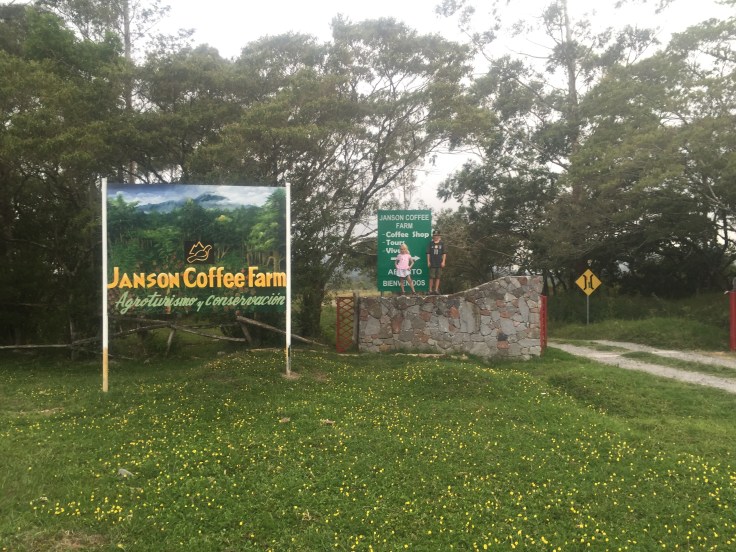 Entrance to Janson finca
