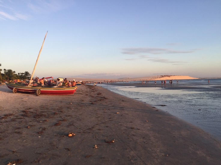 Jeri Beach at Sunset Time